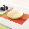 Wholesale E1210 rectangular Western placemats, pvc placemats, table MATS, plate MATS, waterproof and anti-slip bowl MATS details Picture